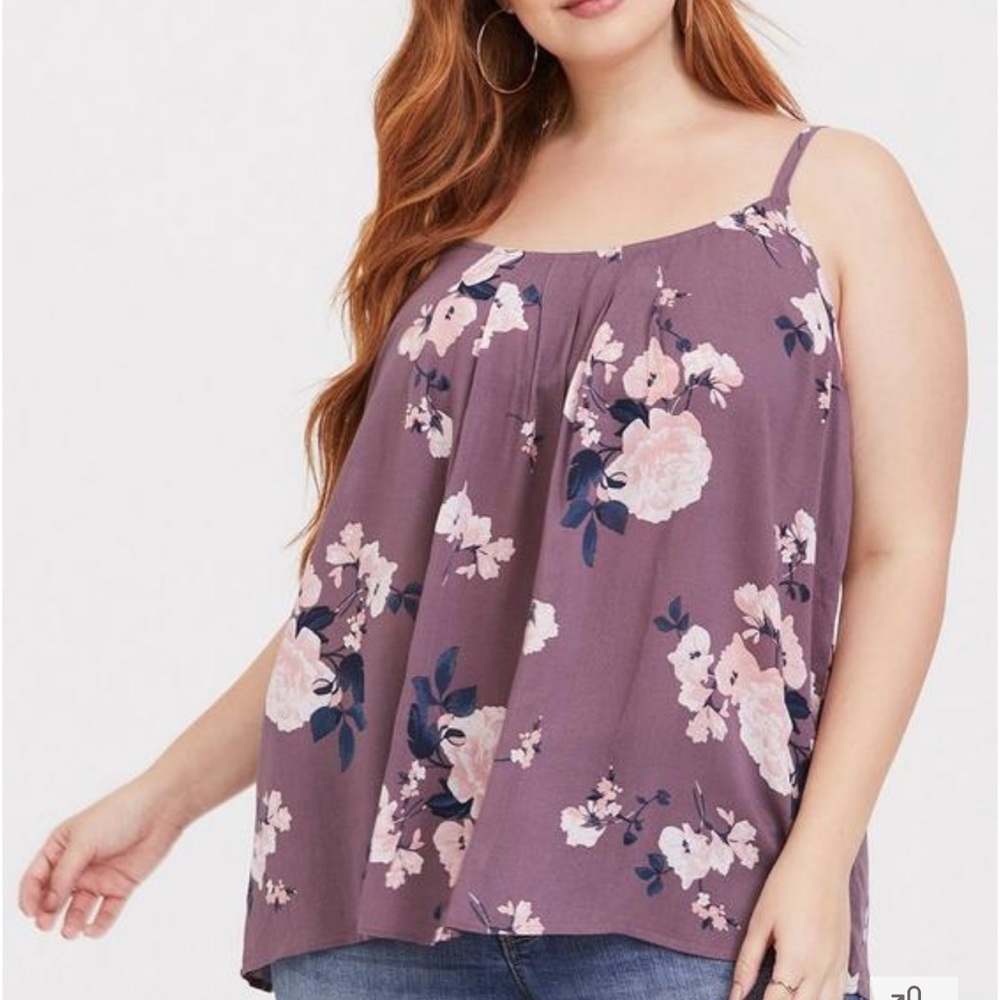 Torrid Sophie Textured Woven Swing Cami